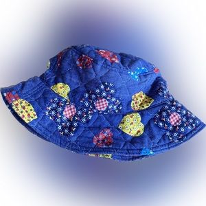Adorable Patchwork quilted bucket hat!